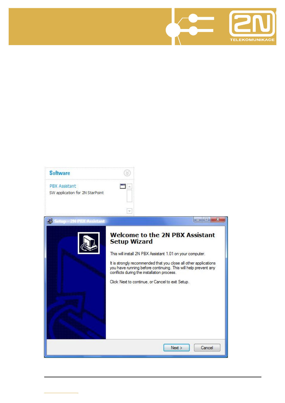 Pbx assistant | 2N Omega Lite PBX Assistant - manual v1.0 User Manual | Page 12 / 49