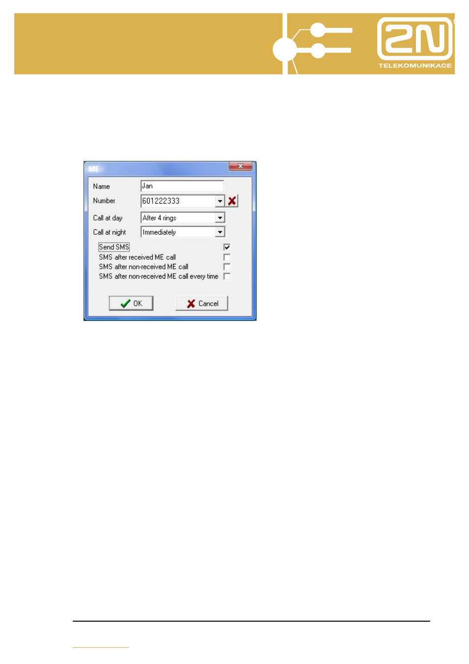 Pbx assistant | 2N Omega Lite PBX Assistant - manual v1.0 User Manual | Page 33 / 49
