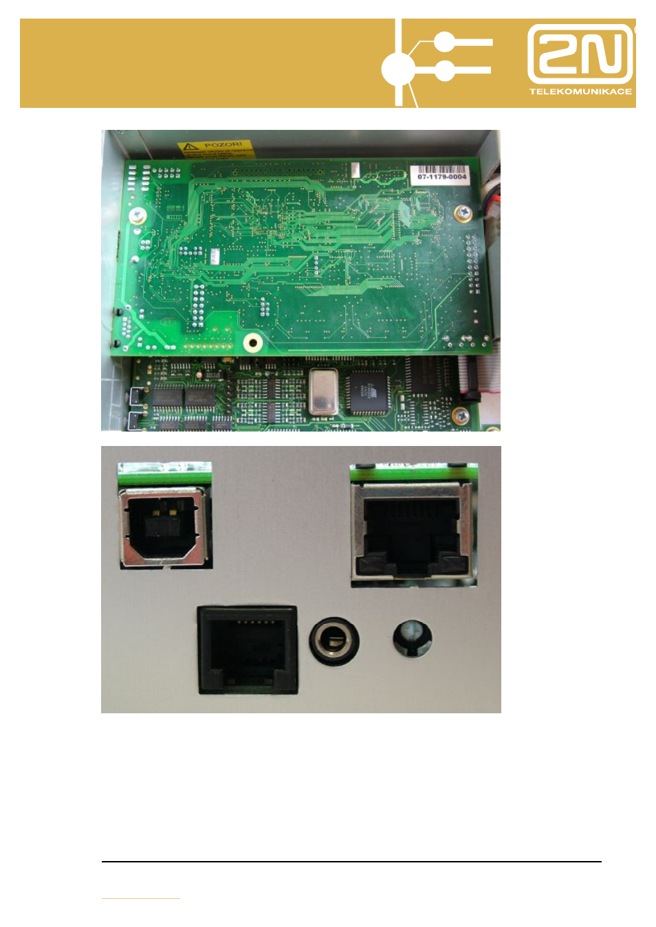 Omega lite ethernet module | 2N Omega Series - VoIP manual v1.2 User Manual | Page 13 / 88