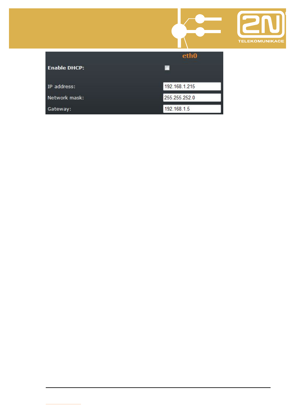 Omega lite ethernet module | 2N Omega Series - VoIP manual v1.2 User Manual | Page 28 / 88
