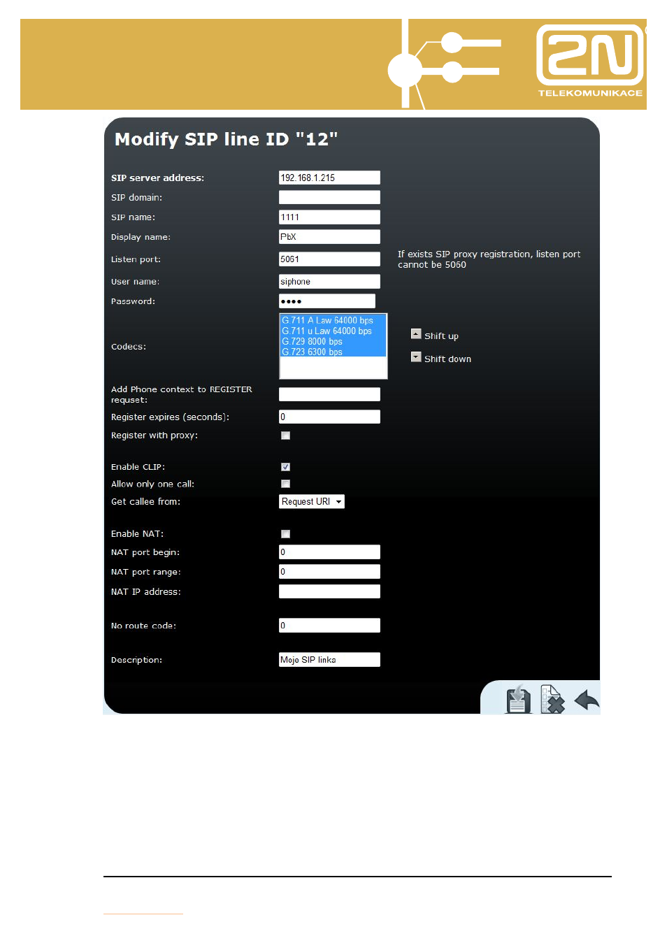 Omega lite ethernet module | 2N Omega Series - VoIP manual v1.2 User Manual | Page 38 / 88