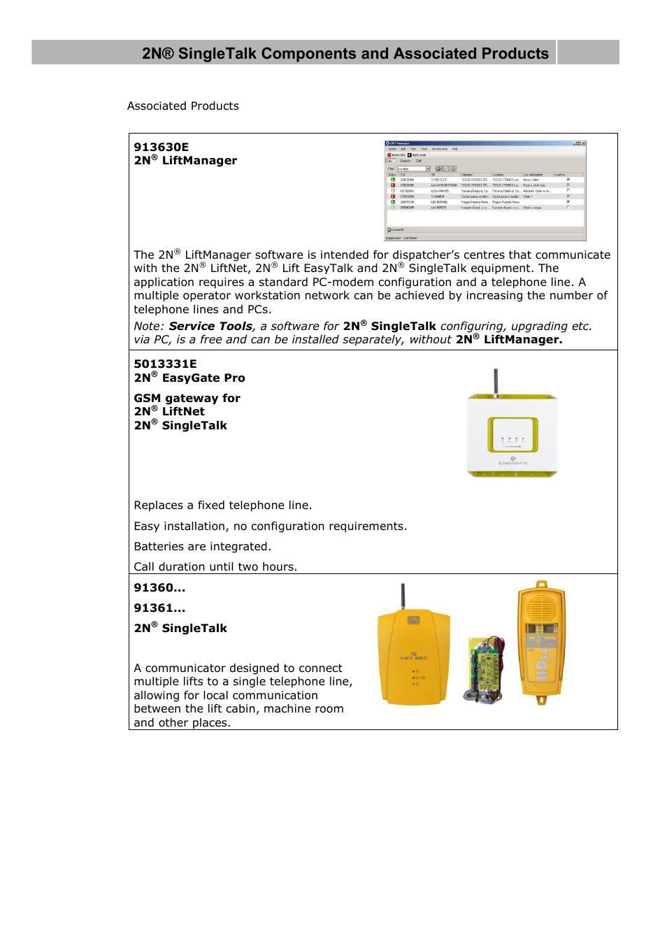 2N Lift emergency phone 2N SingleTalk - Manual, 1514 v6.3.0 User Manual | Page 12 / 73