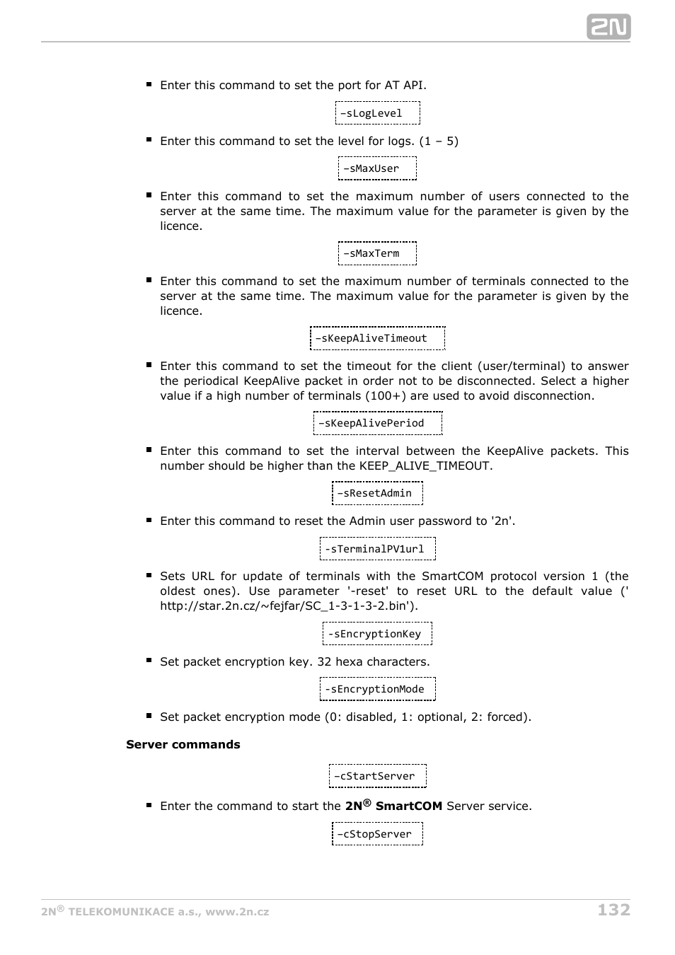 2N M2M Solution 2N SmartCom - User Manual 1.9.0 User Manual | Page 132 / 149