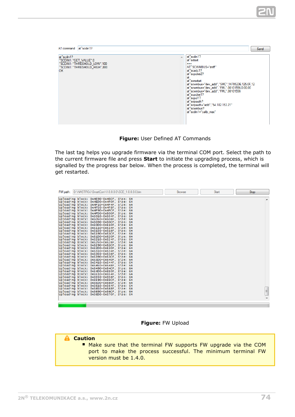 2N M2M Solution 2N SmartCom - User Manual 1.9.0 User Manual | Page 74 / 149