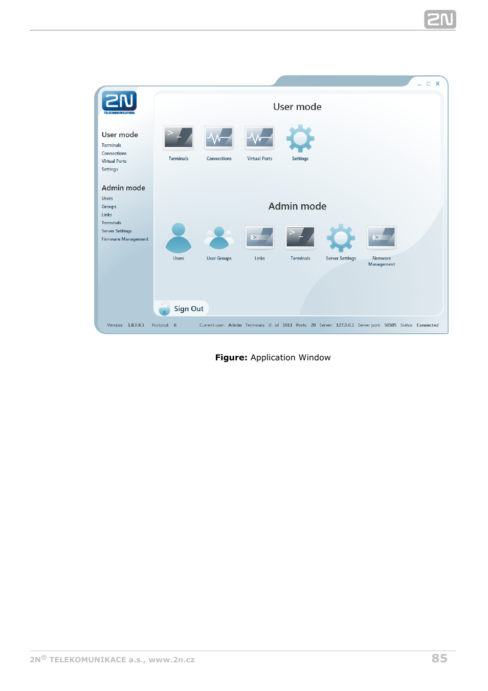 2N M2M Solution 2N SmartCom - User Manual 1.9.0 User Manual | Page 85 / 149