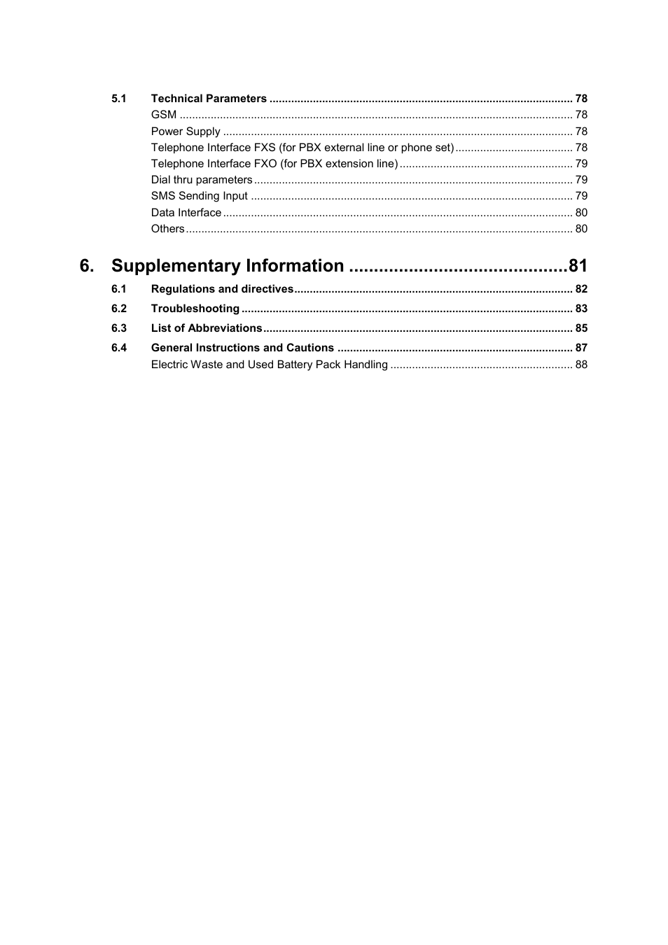 Supplementary information | 2N Fixed line replacement with 2N SmartGate - Manual v1.1.2 User Manual | Page 5 / 89