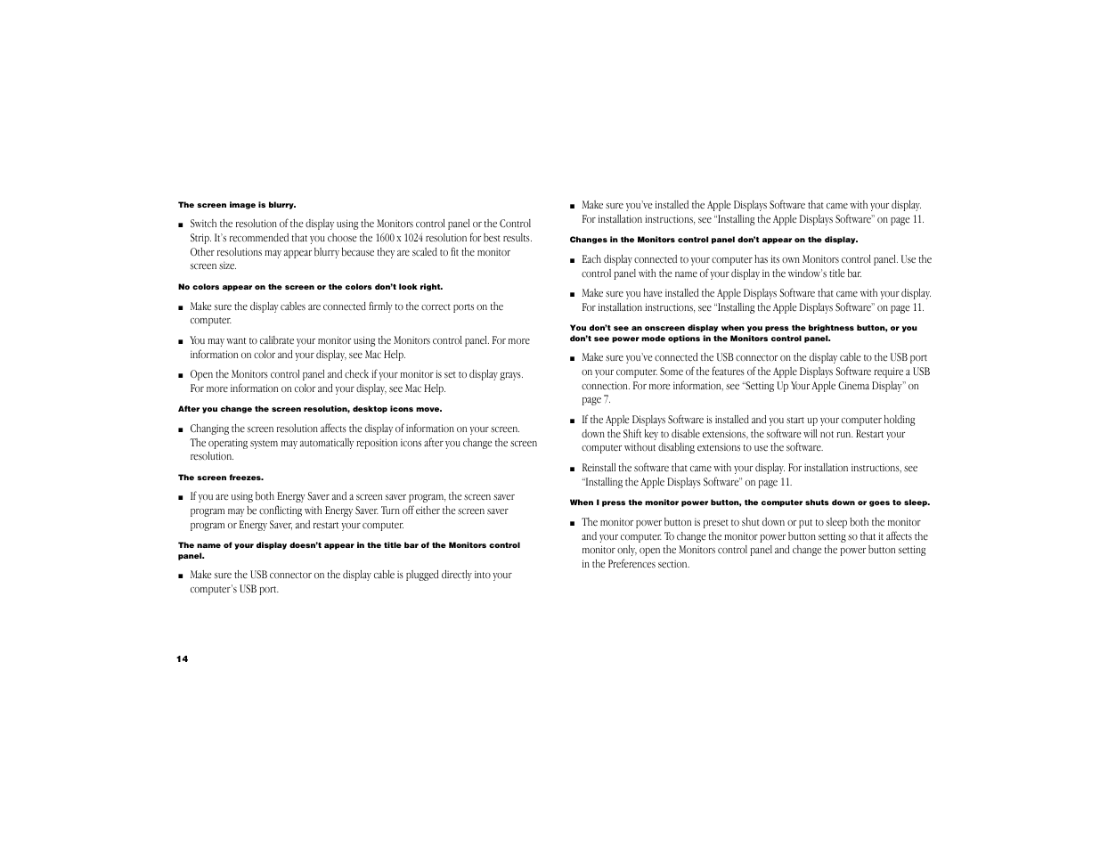 Apple Cinema Display User Manual | Page 14 / 21