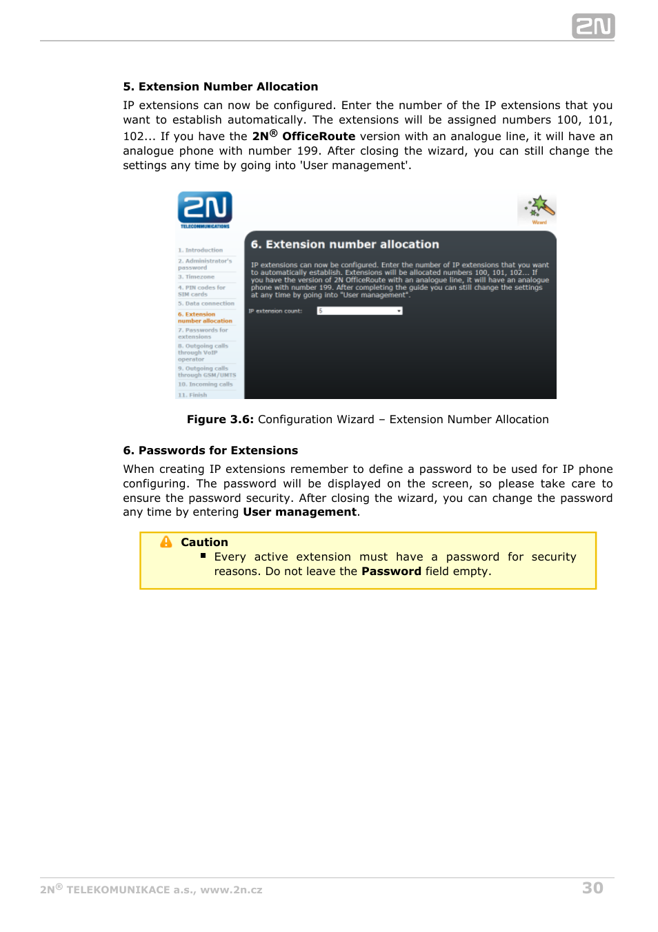 2N OfficeRoute - User manual, 1493 v1.9.0 User Manual | Page 30 / 113