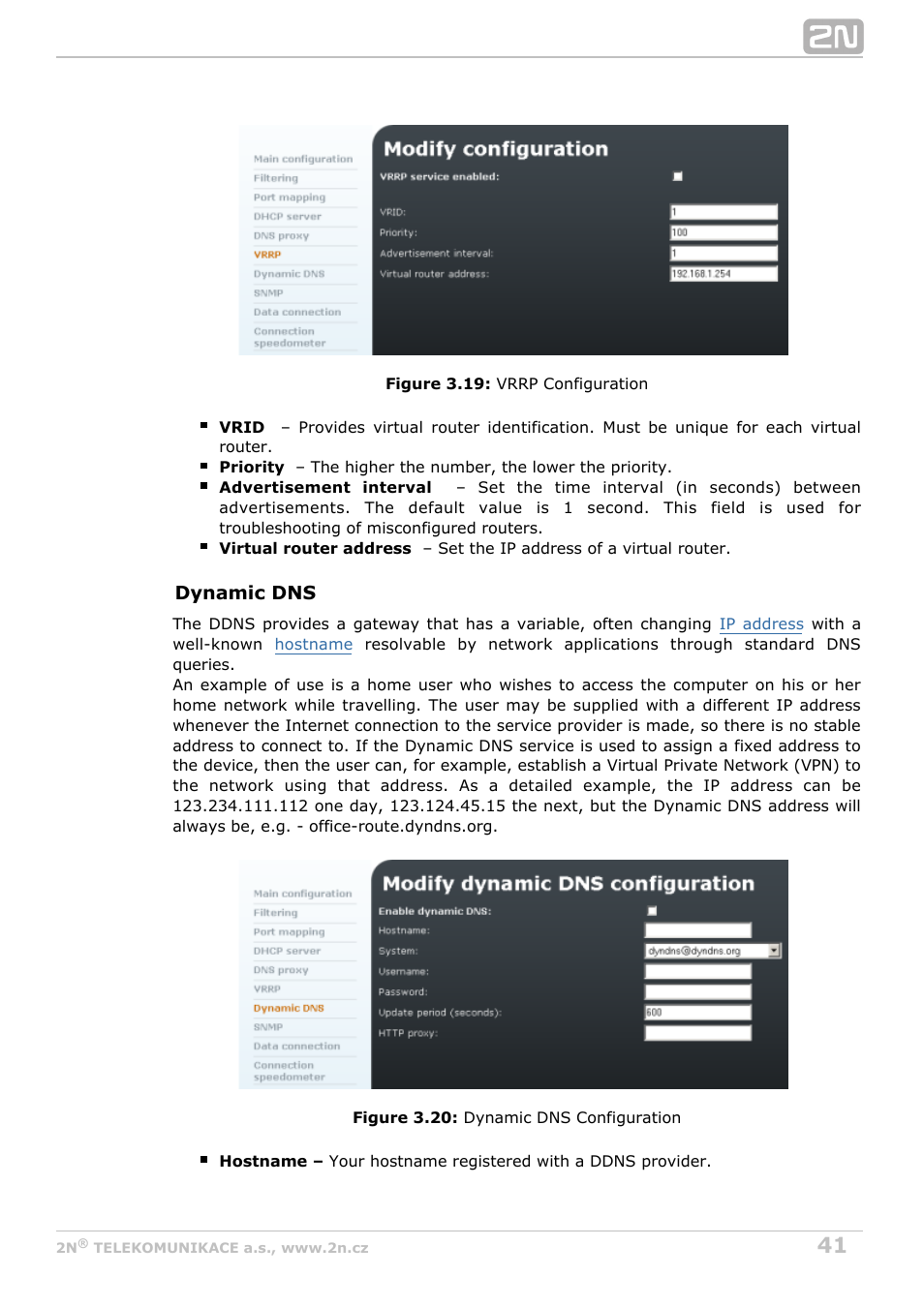 2N OfficeRoute - User manual, 1493 v1.9.0 User Manual | Page 41 / 113