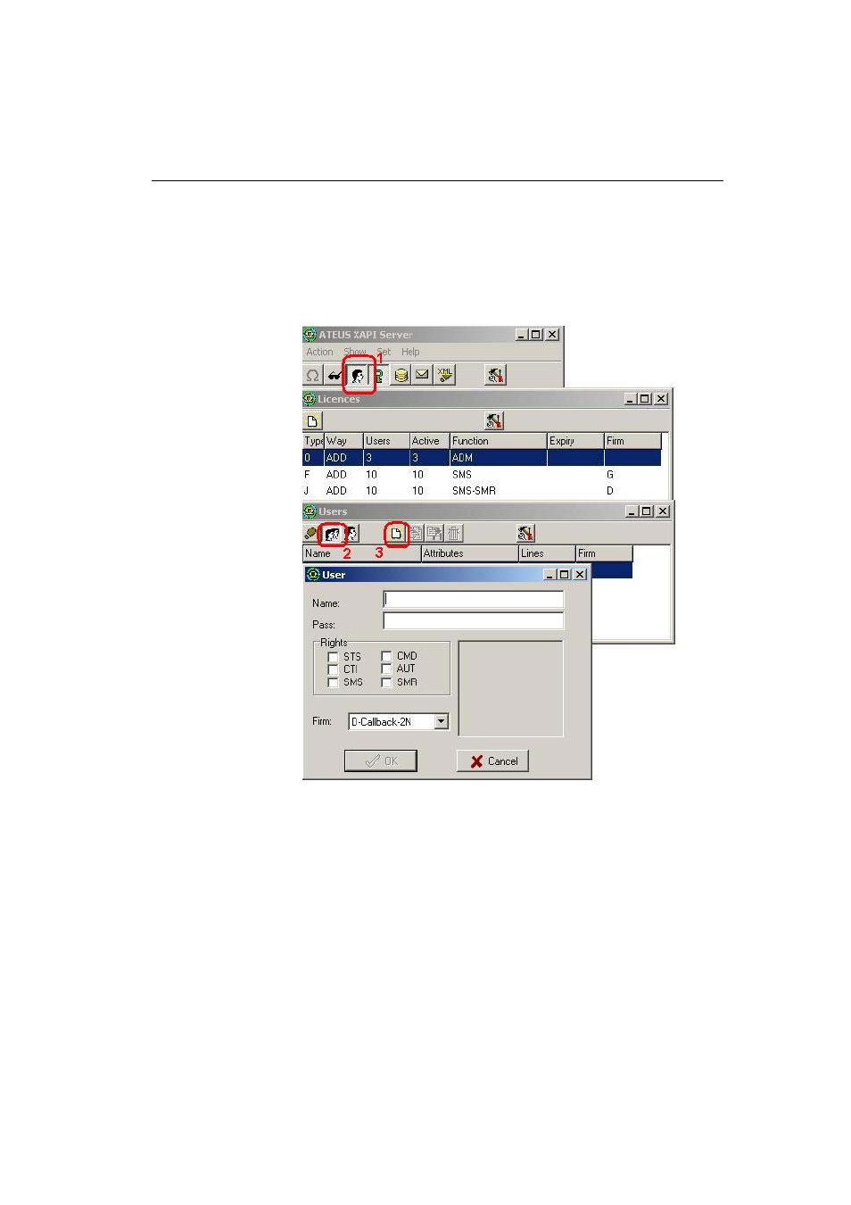 Installing and configuration of callback centre, Registering of users | 2N VoiceBlue Lite - Manual v2.6 User Manual | Page 115 / 135