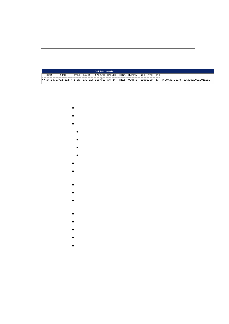 Statistics – description | 2N VoiceBlue Lite - Manual v2.6 User Manual | Page 131 / 135