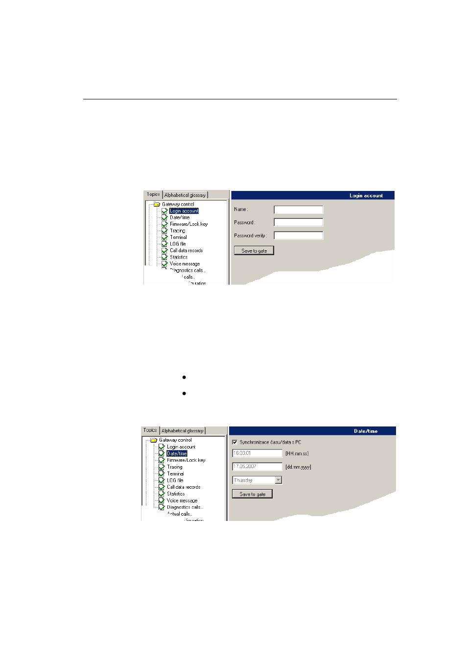 Firmware / licence, Tracing, Gateway control items | 2N VoiceBlue Lite - Manual v2.6 User Manual | Page 81 / 135