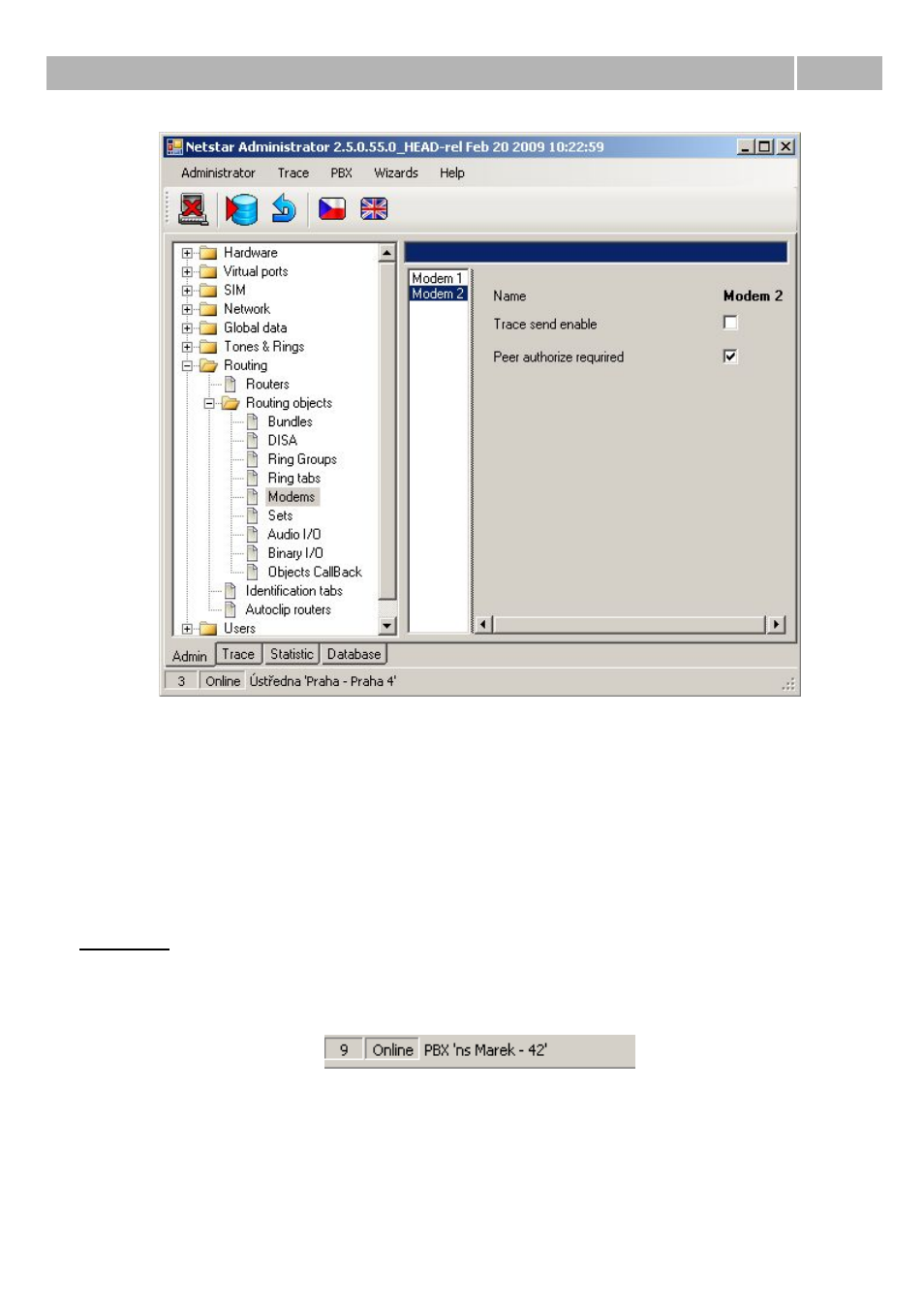 Configuration menu 1.4 | 2N PBX 2N NetStar - Configuration Manual v2.6.0 User Manual | Page 12 / 122