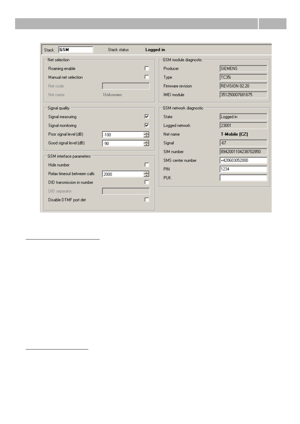 Gsm virtual port 3.5 | 2N PBX 2N NetStar - Configuration Manual v2.6.0 User Manual | Page 32 / 122