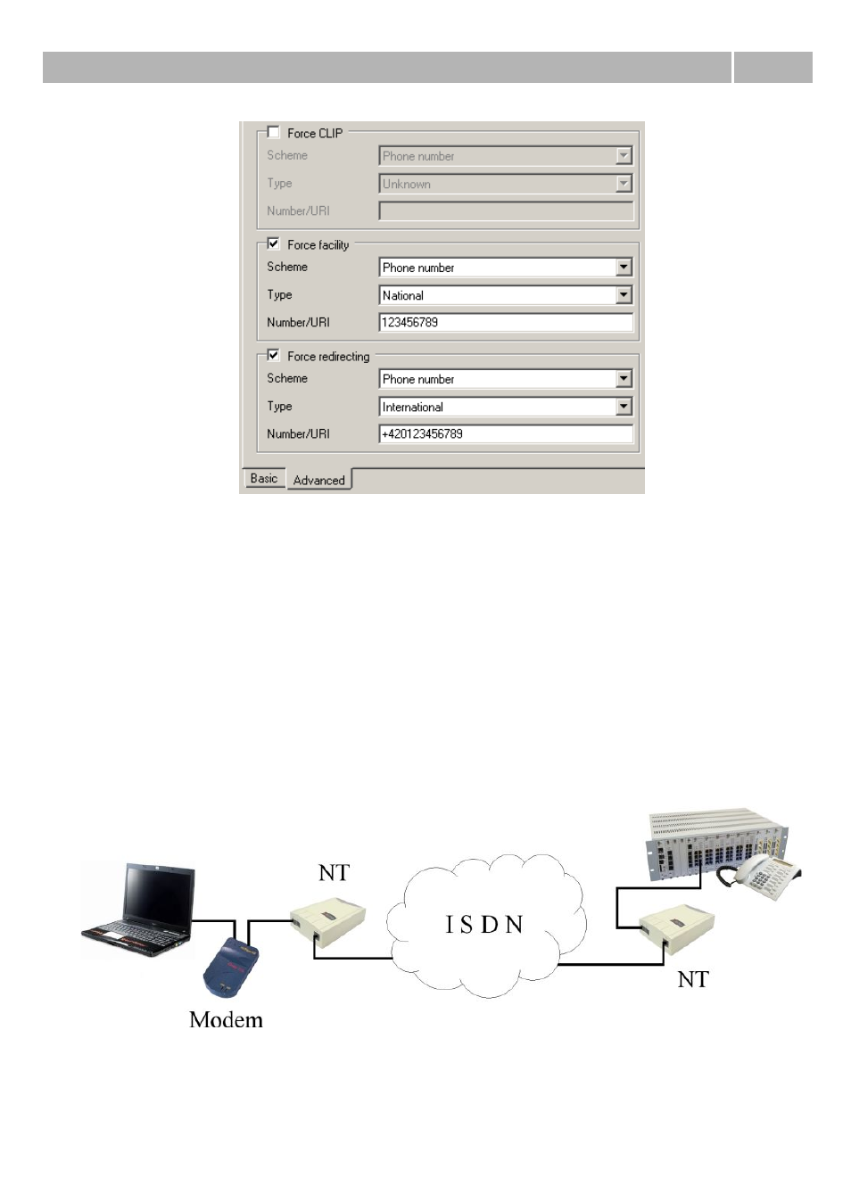 5 modems, Routing objects 7.2 | 2N PBX 2N NetStar - Configuration Manual v2.6.0 User Manual | Page 84 / 122