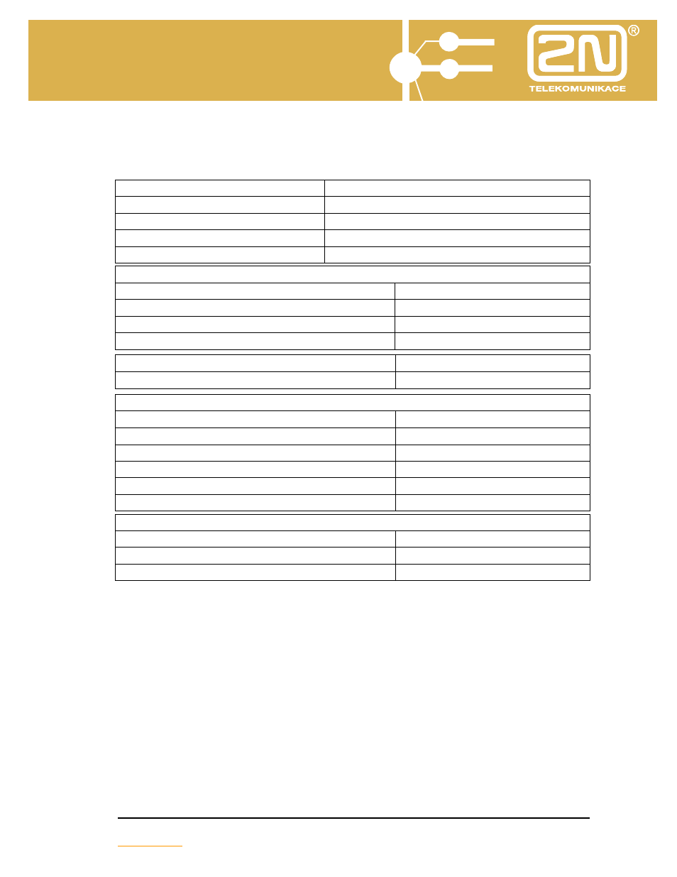 Omega lite installation manual, Technical parameters | 2N Omega Series - Instalation Manual User Manual | Page 42 / 46