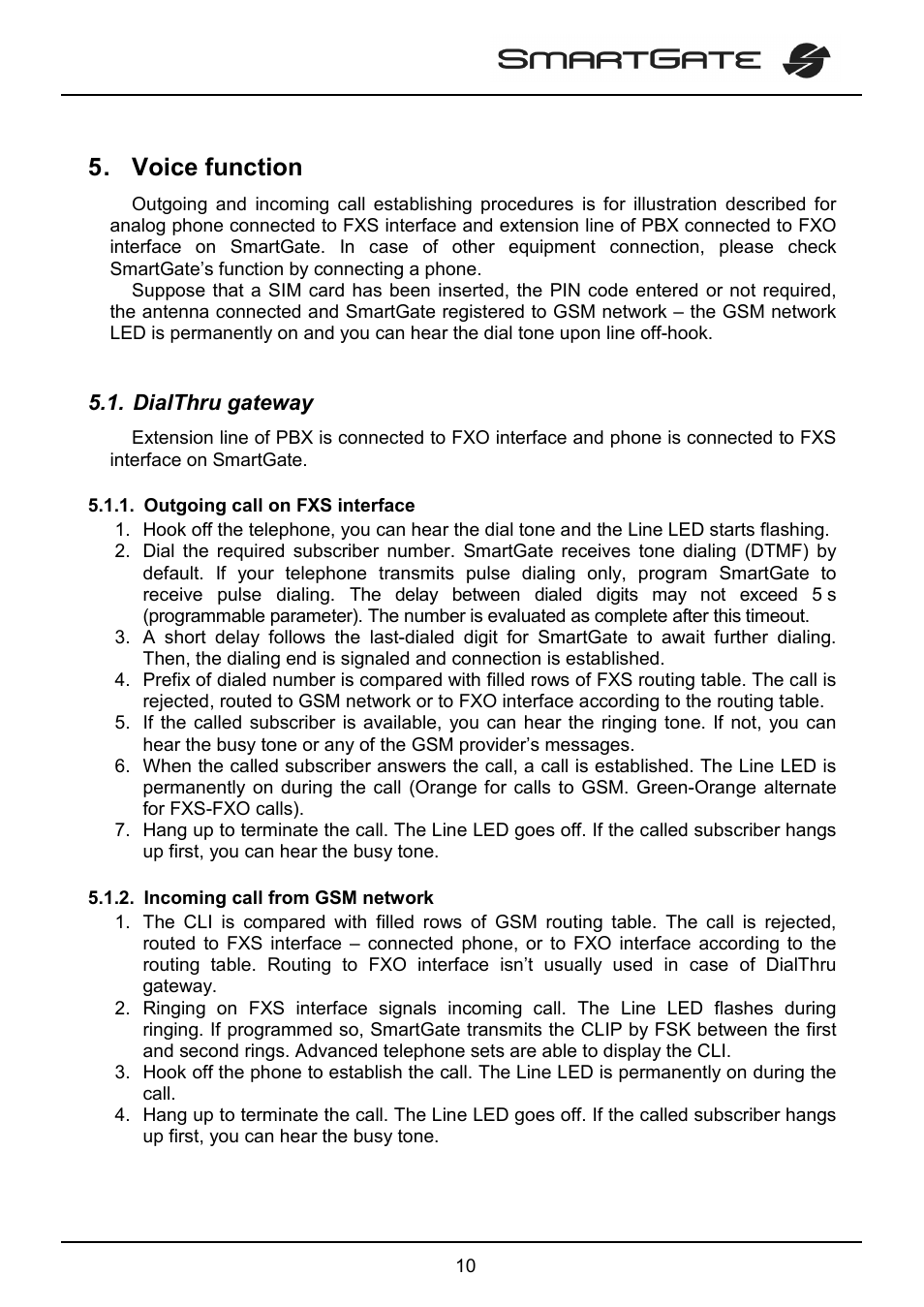 Voice function | 2N SmartGate - User Manual User Manual | Page 15 / 47