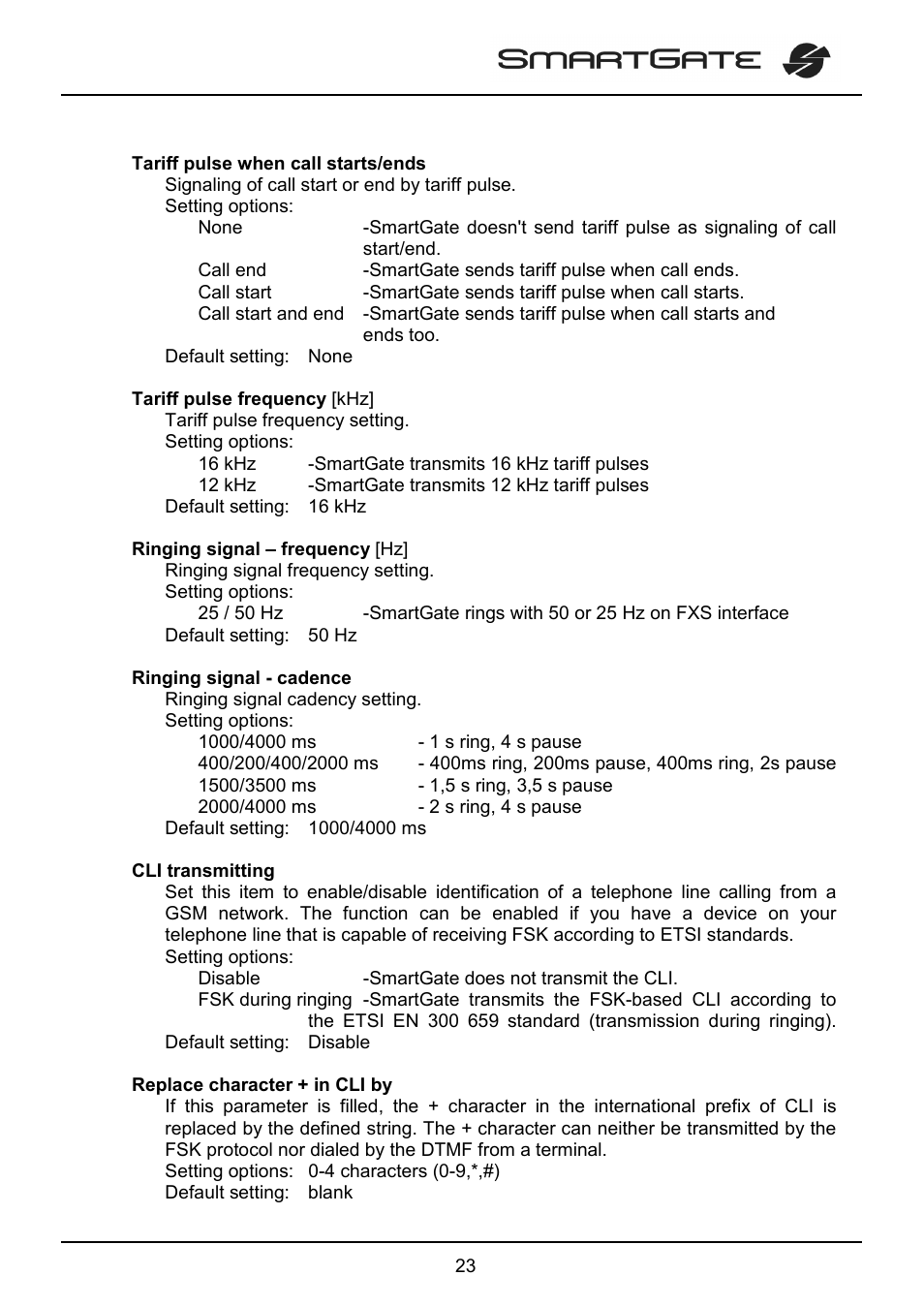 2N SmartGate - User Manual User Manual | Page 28 / 47