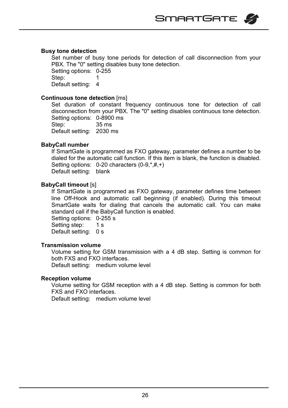 2N SmartGate - User Manual User Manual | Page 31 / 47