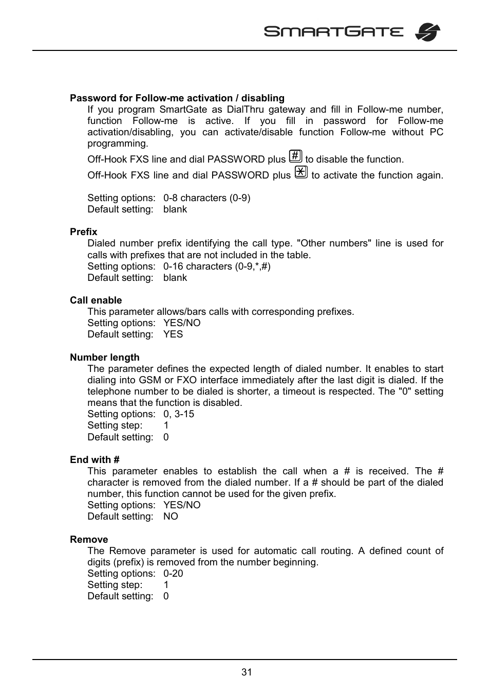 2N SmartGate - User Manual User Manual | Page 36 / 47