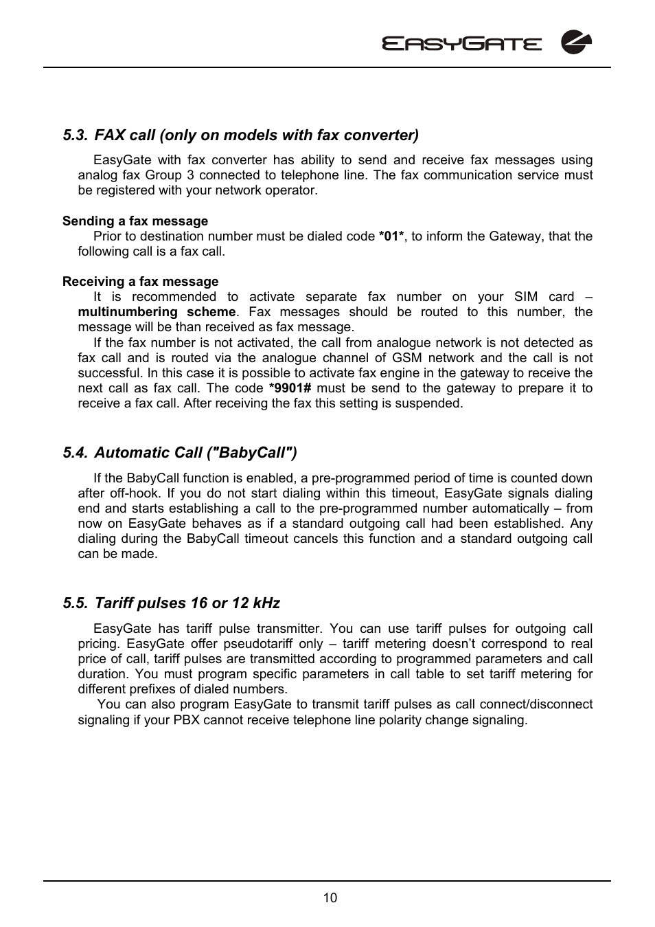 2N EasyGate - User Manual User Manual | Page 15 / 36