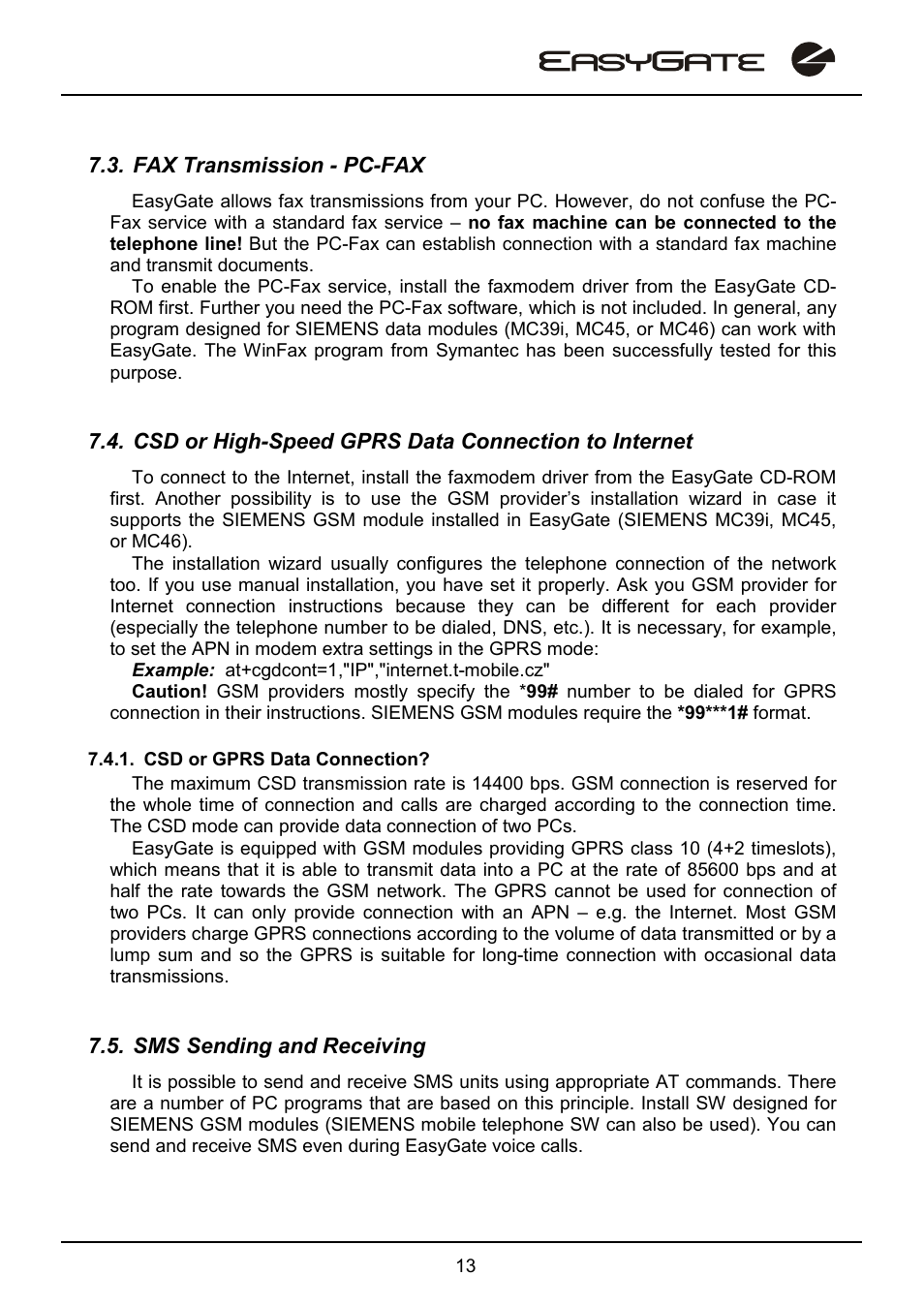 2N EasyGate - User Manual User Manual | Page 18 / 36