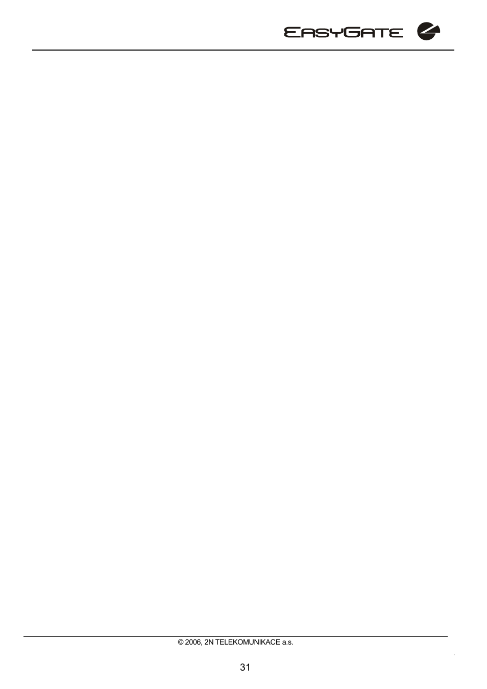 2N EasyGate - User Manual User Manual | Page 36 / 36