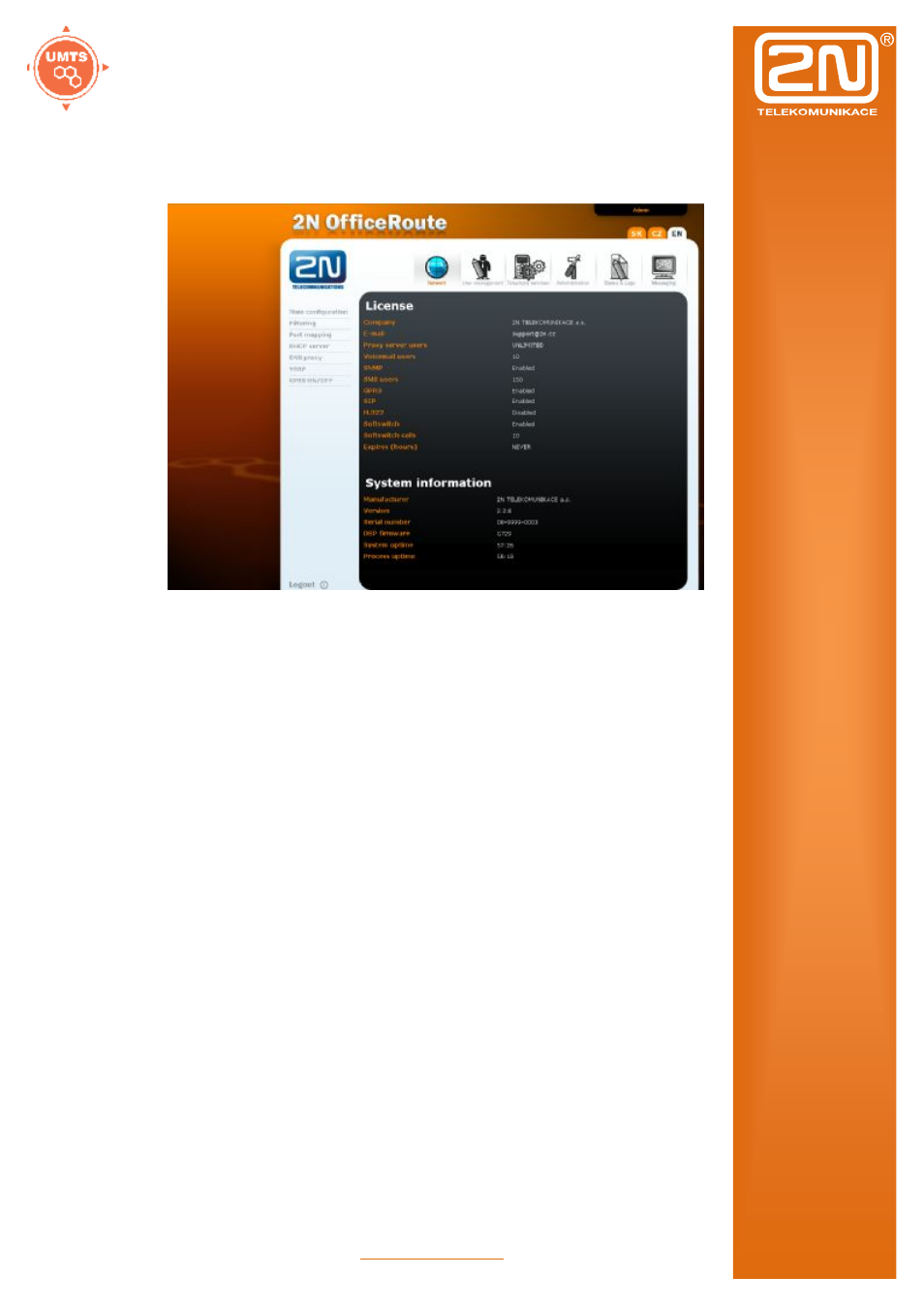 2n officeroute | 2N OfficeRoute - User Manual User Manual | Page 23 / 40