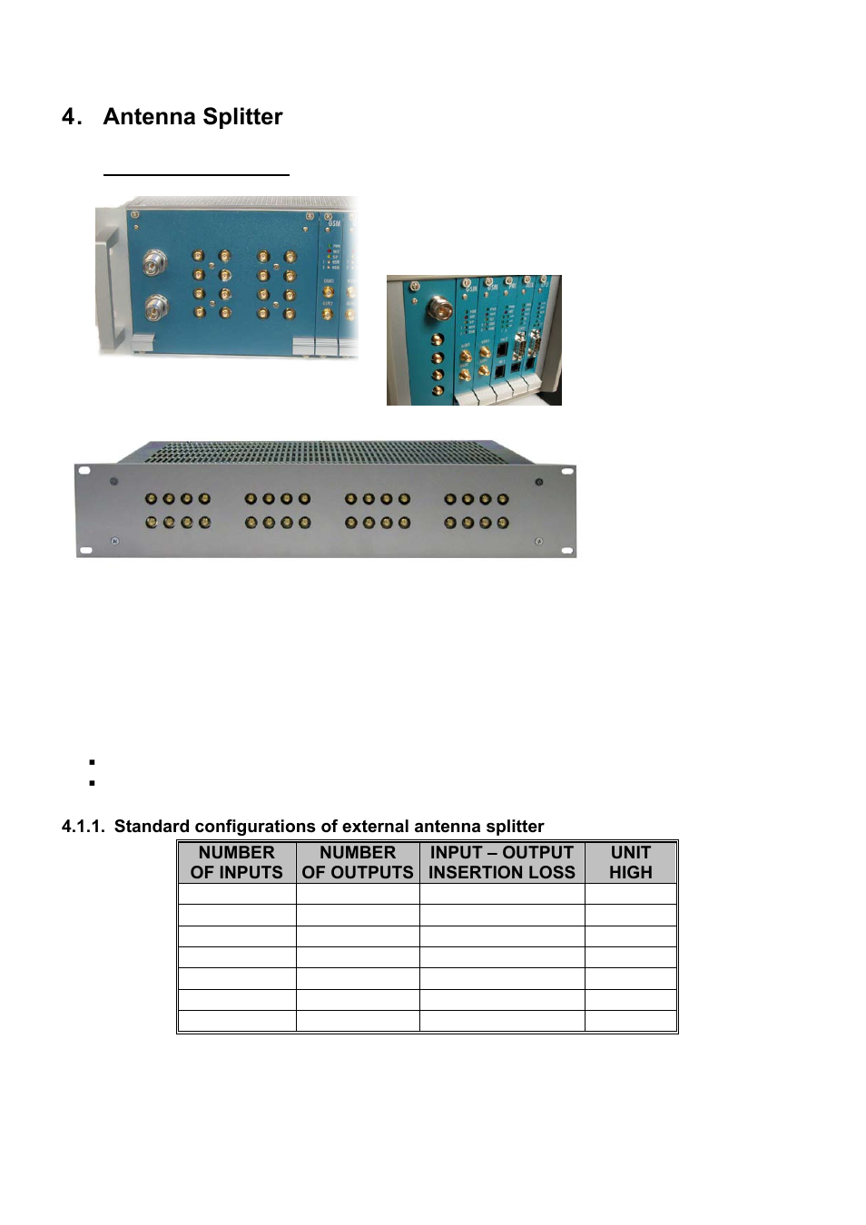 Antenna splitter | 2N PRI Gateways - User Manual User Manual | Page 28 / 105