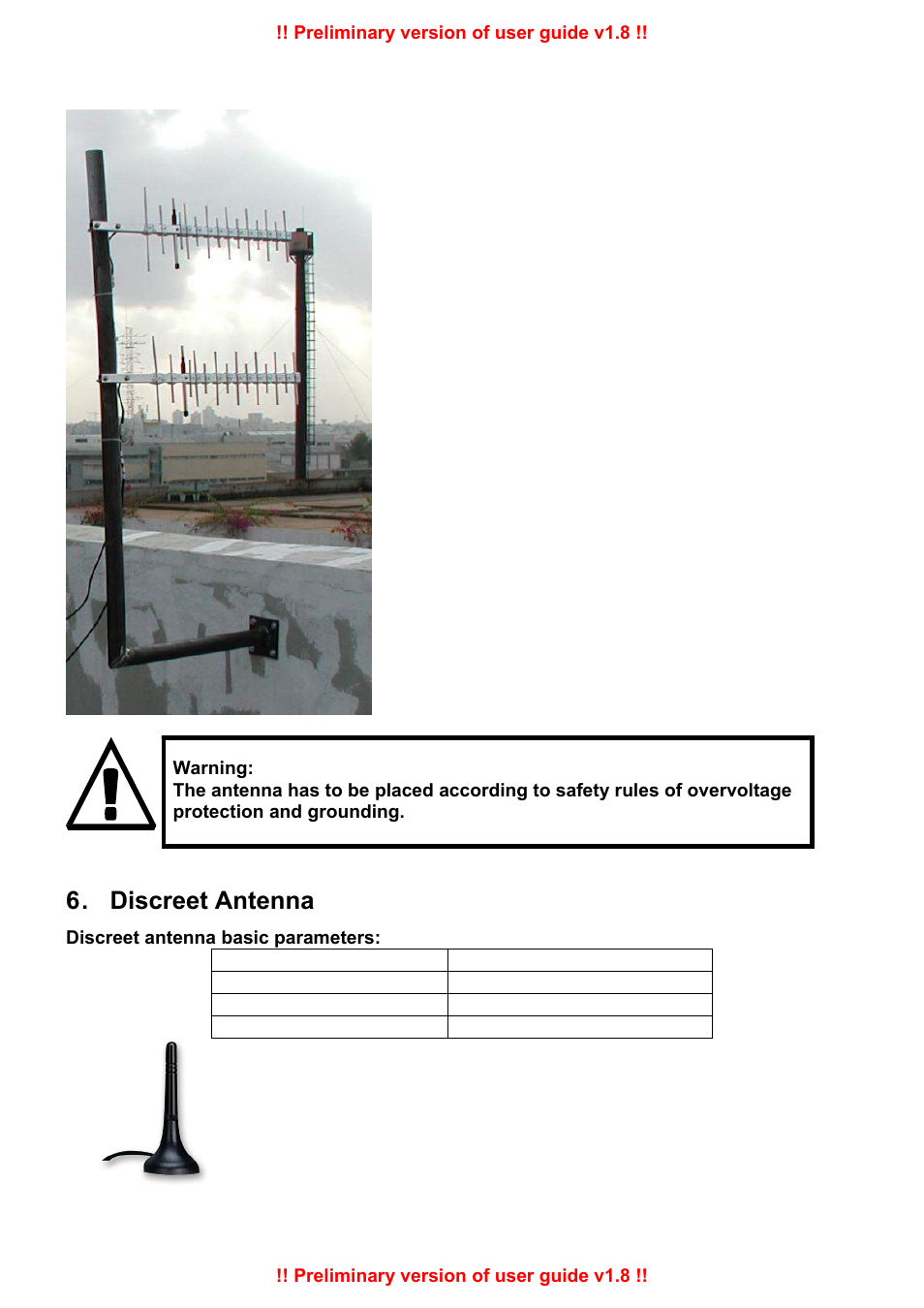 Discreet antenna | 2N PRI Gateways - User Manual User Manual | Page 31 / 105