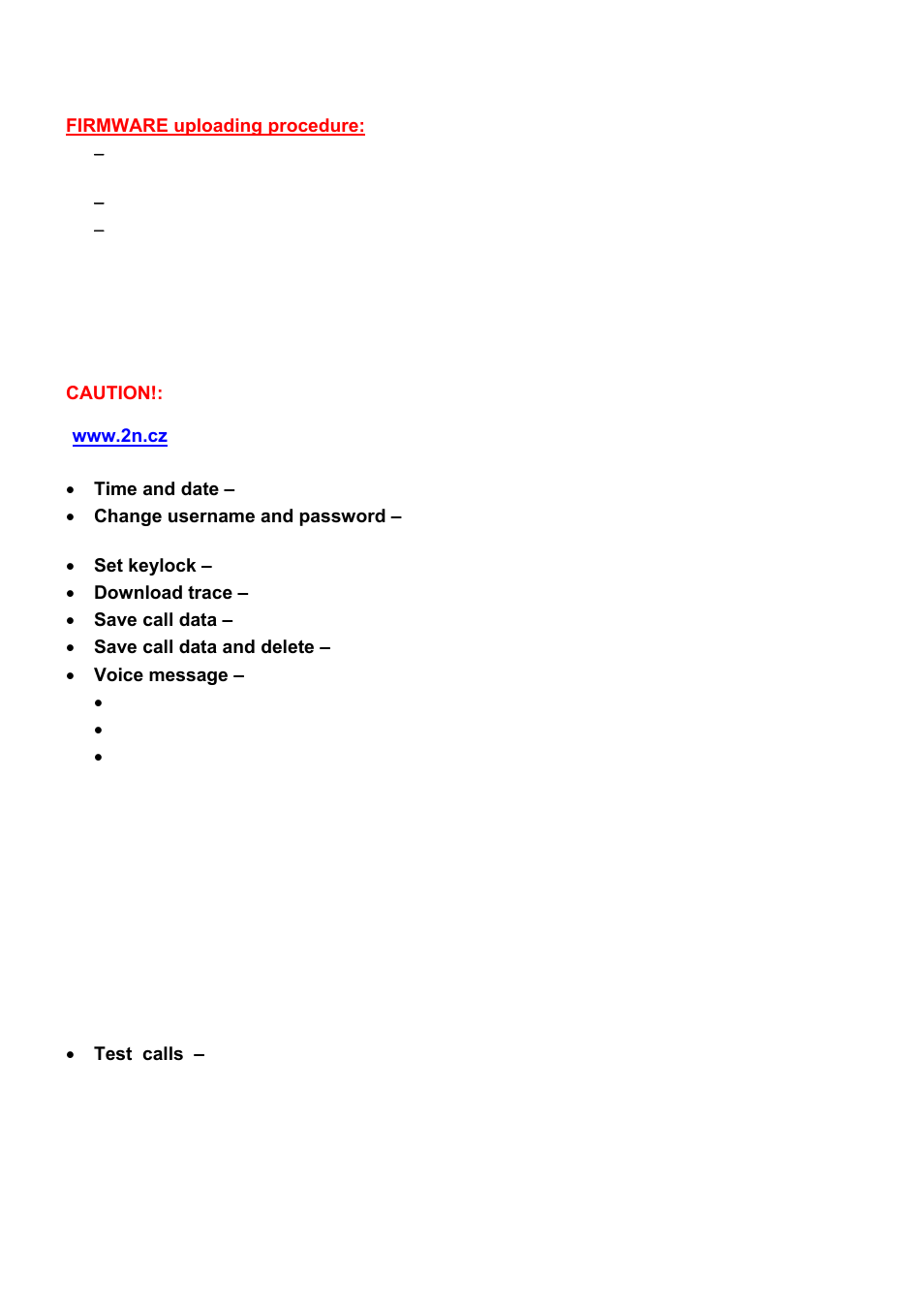 2N PRI Gateways - User Manual User Manual | Page 60 / 105