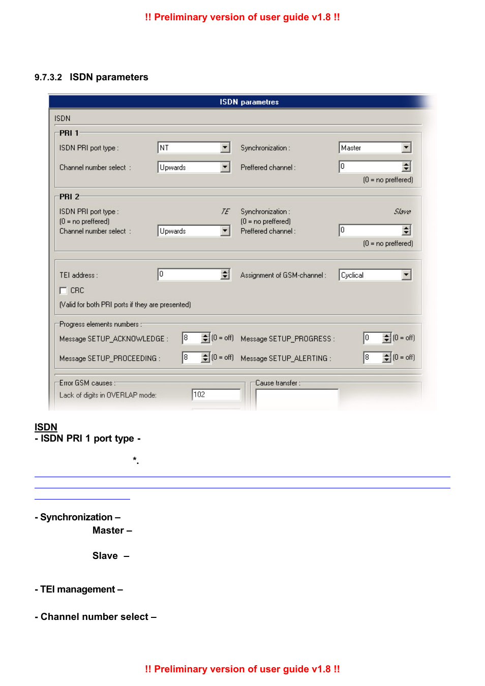 2N PRI Gateways - User Manual User Manual | Page 67 / 105