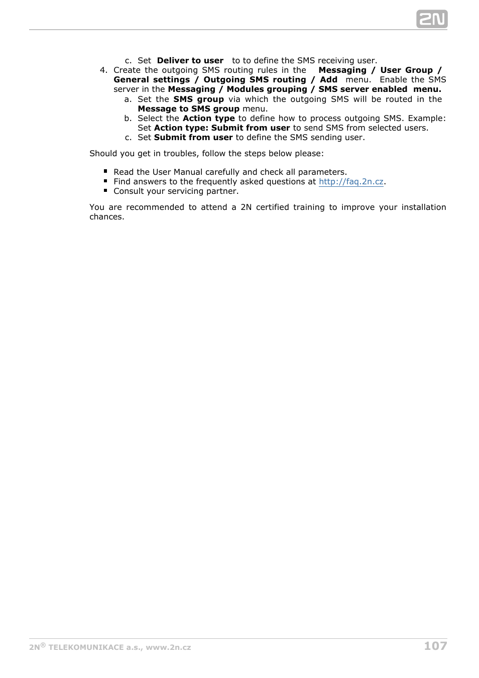 2N StarGate/BlueTower v5.7 User Manual | Page 107 / 183