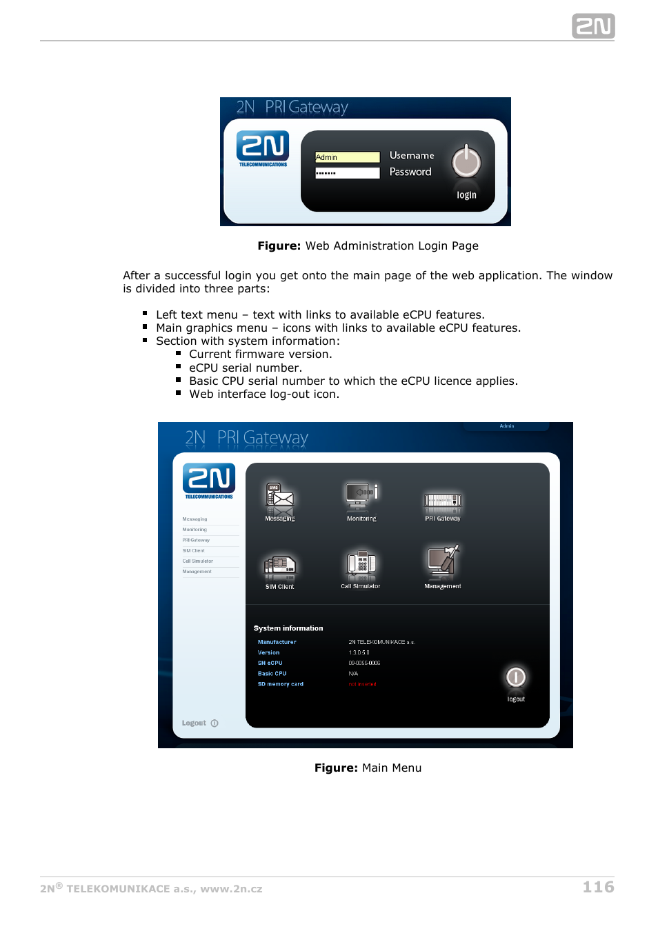 2N StarGate/BlueTower v5.7 User Manual | Page 116 / 183