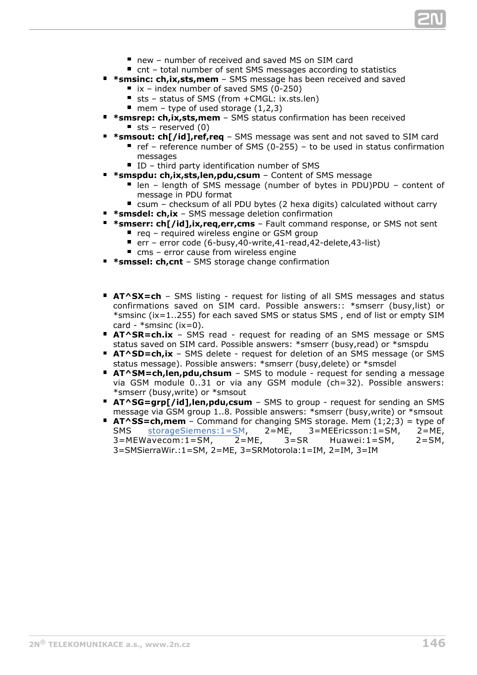 2N StarGate/BlueTower v5.5 User Manual | Page 146 / 175