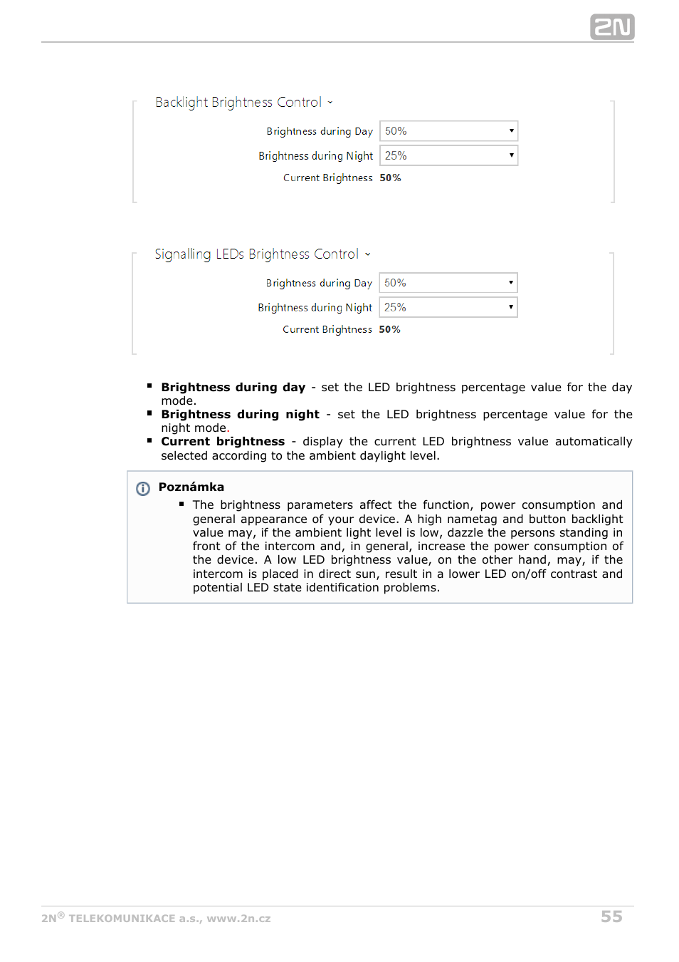 2N Helios IP Configuration Manual v2.8.1 User Manual | Page 55 / 116