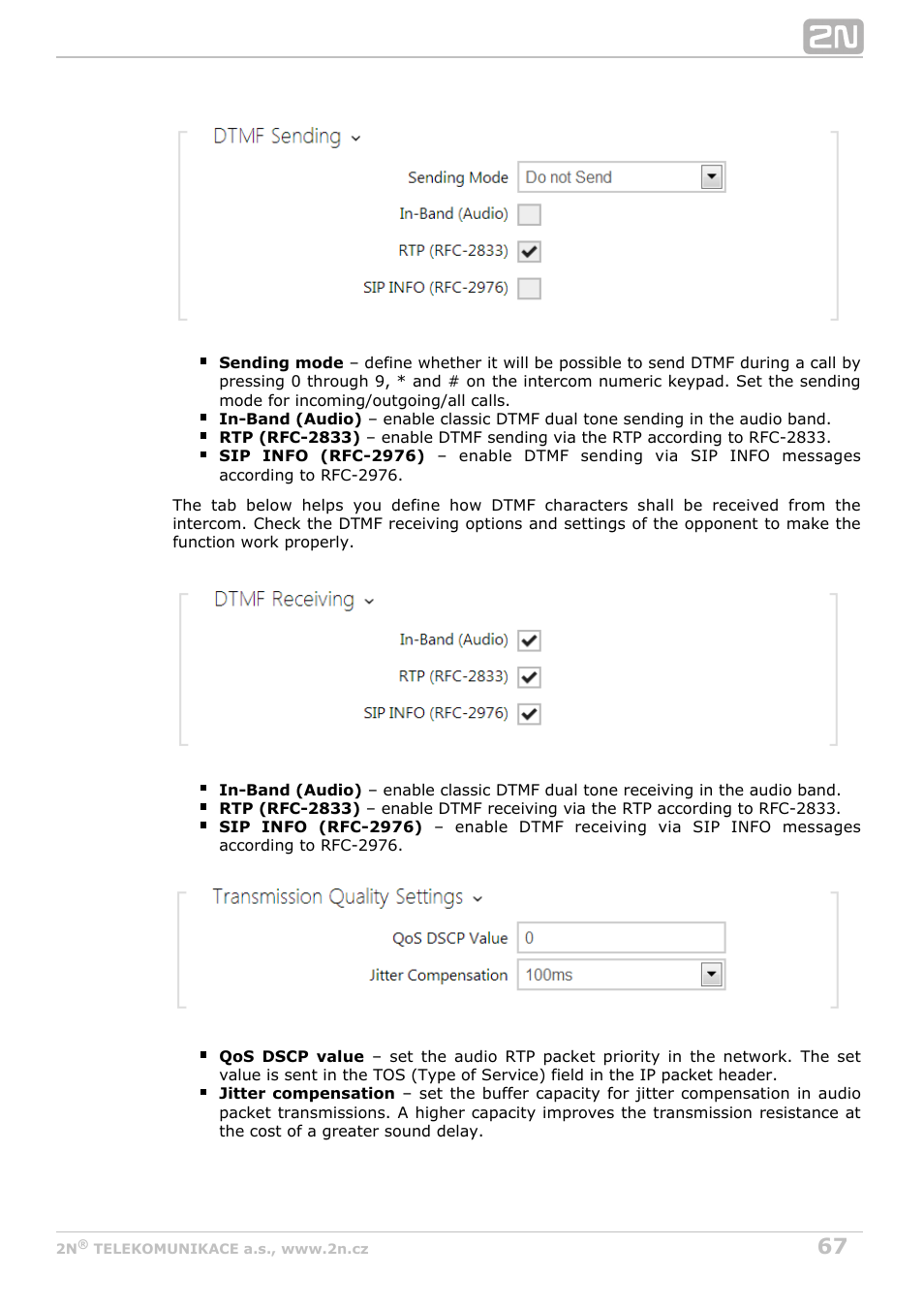 2N Helios IP Configuration Manual v2.8.1 User Manual | Page 67 / 116