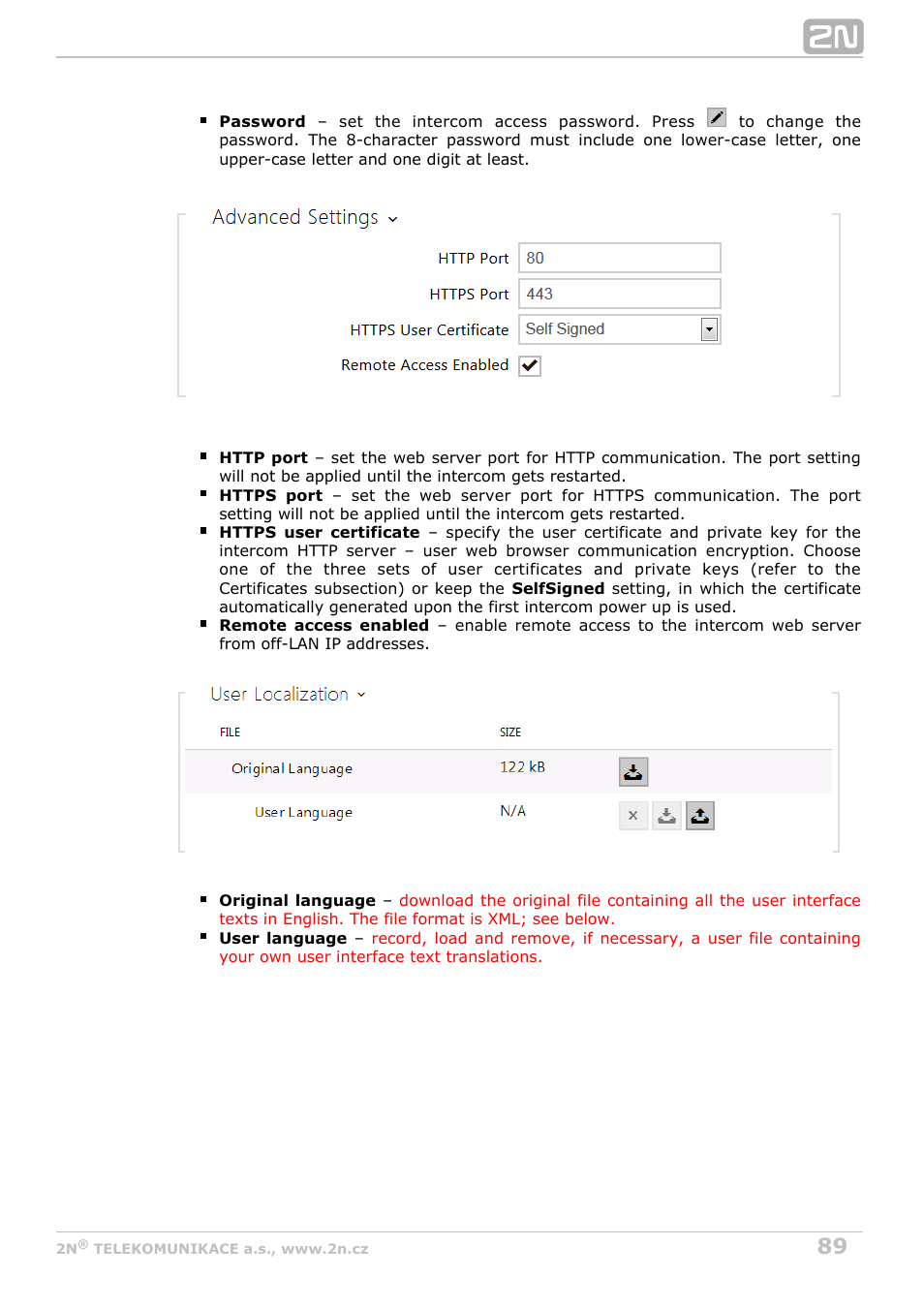 2N Helios IP Configuration Manual v2.8.1 User Manual | Page 89 / 116