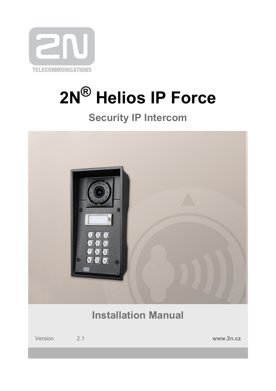 2N Helios IP Force User Manual | 65 pages