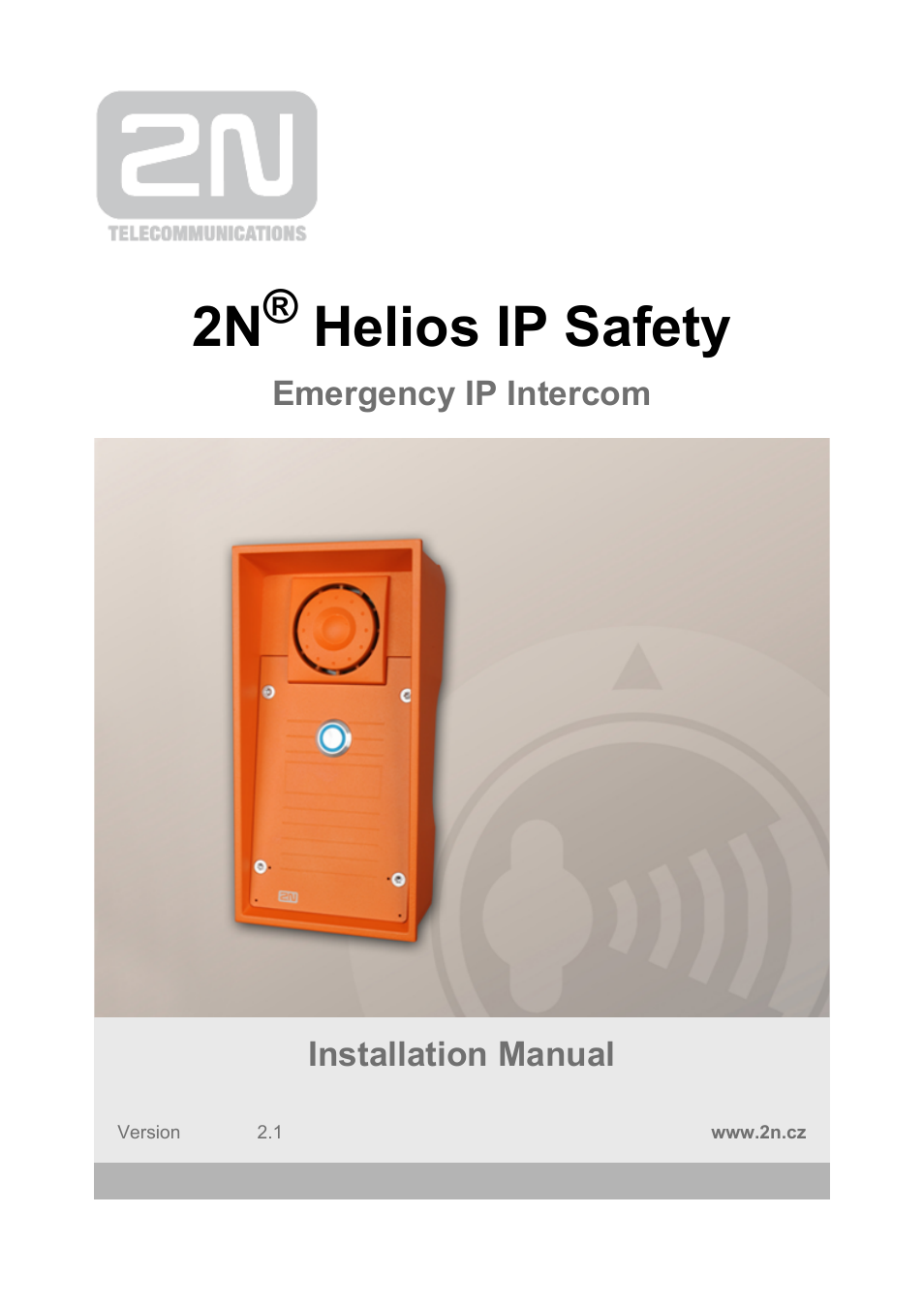 2N Helios IP Safety User Manual | 45 pages