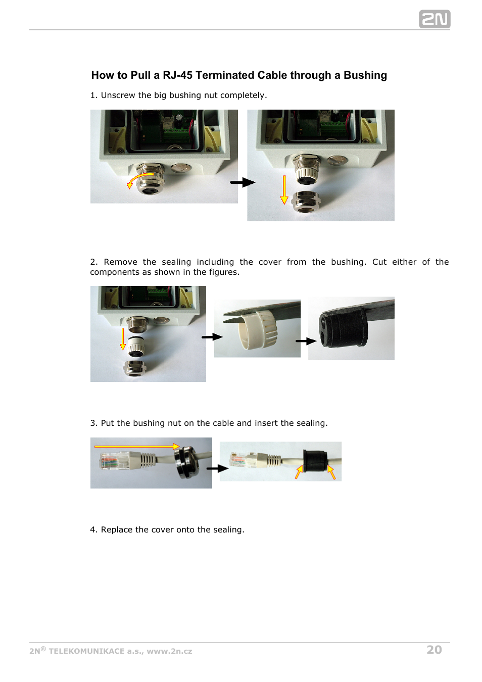 2N Helios IP Safety User Manual | Page 20 / 45
