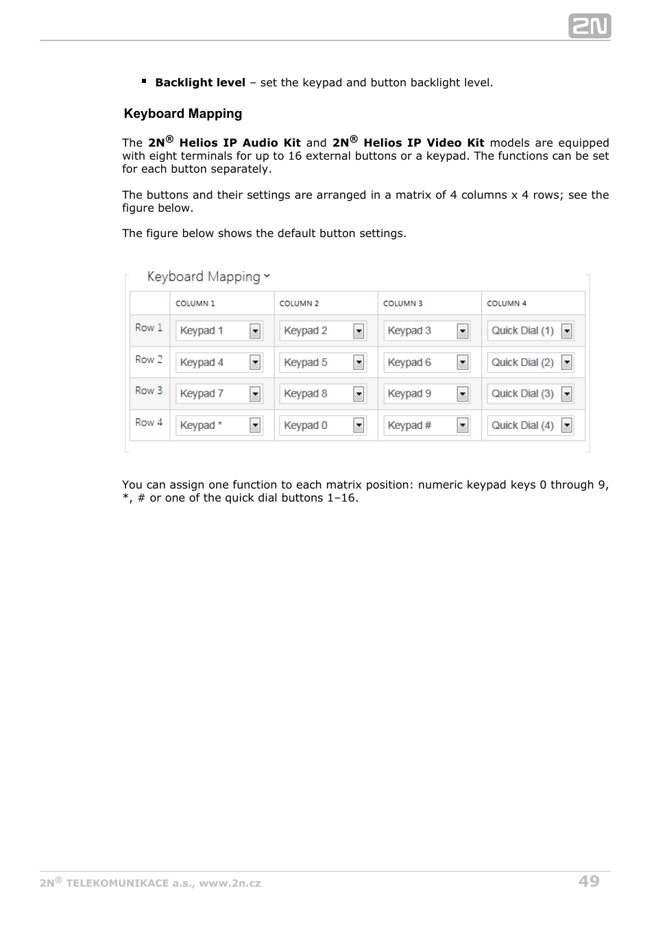 2N Helios IP Configuration Manual v2.8 User Manual | Page 49 / 114