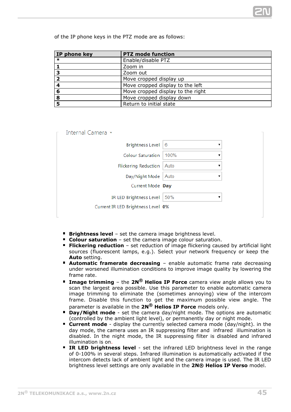 2N Helios IP Configuration Manual v2.7 User Manual | Page 45 / 115