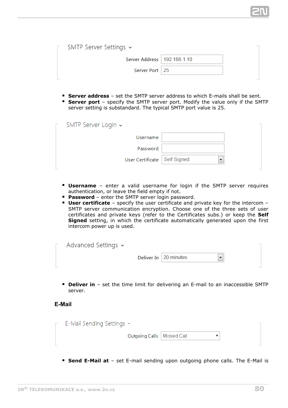 2N Helios IP Configuration Manual v2.7 User Manual | Page 80 / 115