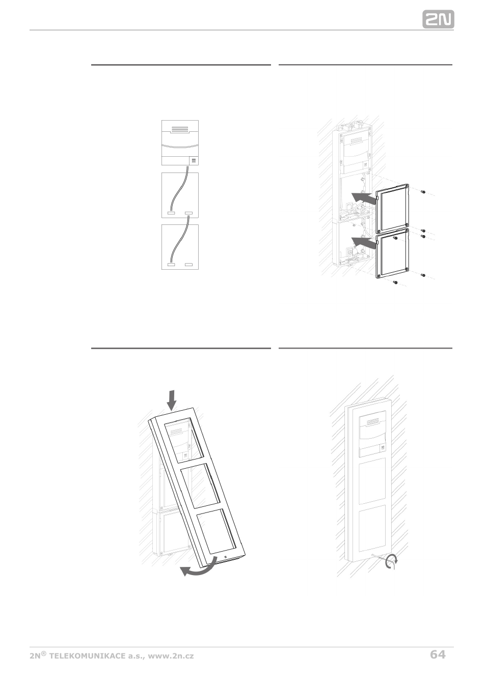 2N Helios IP Verso User Manual | Page 64 / 113