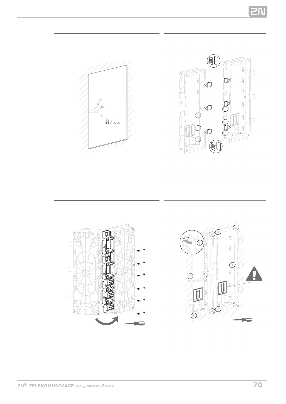 2N Helios IP Verso User Manual | Page 70 / 113