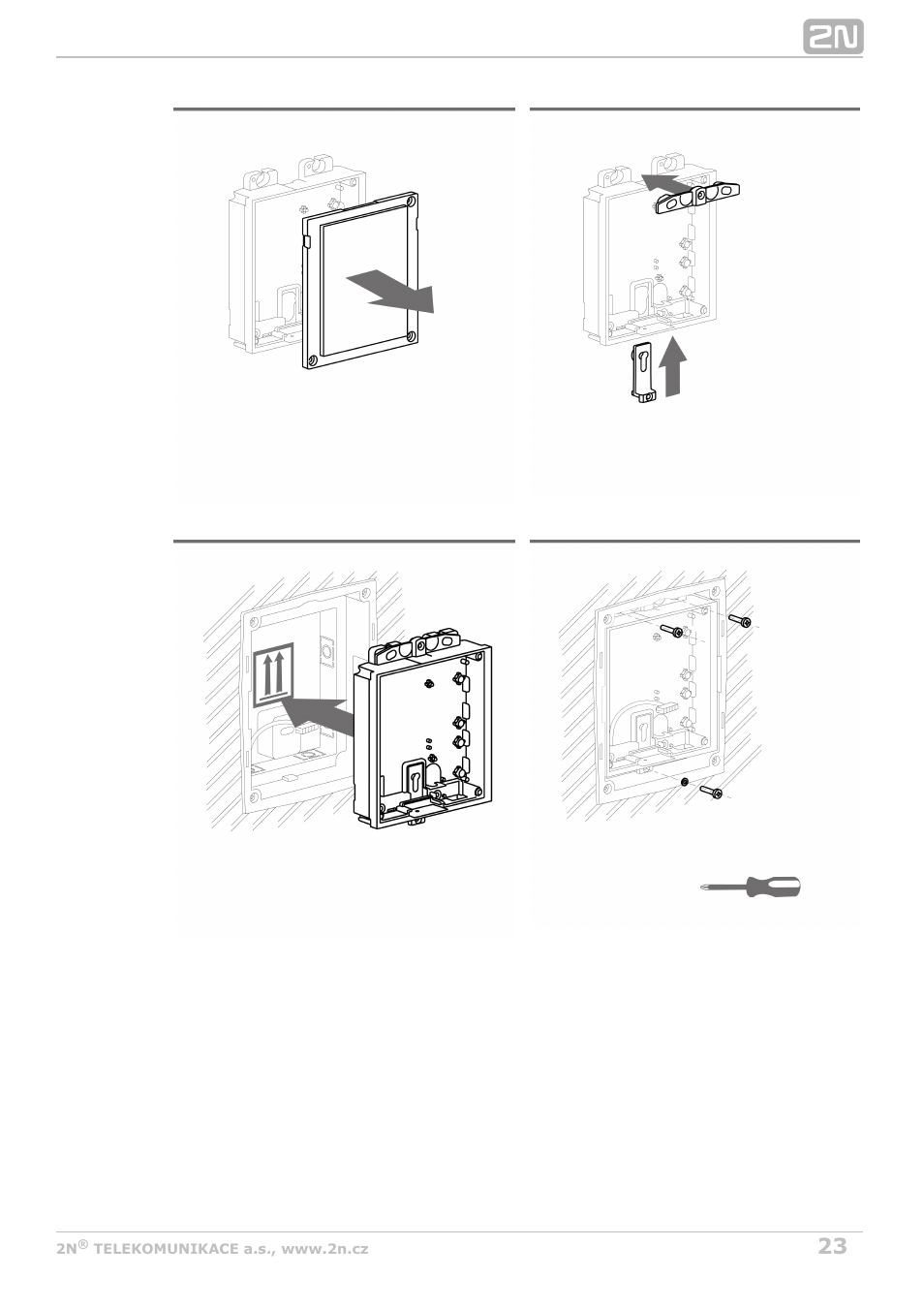 2N Helios IP Verso v1.1 User Manual | Page 23 / 112