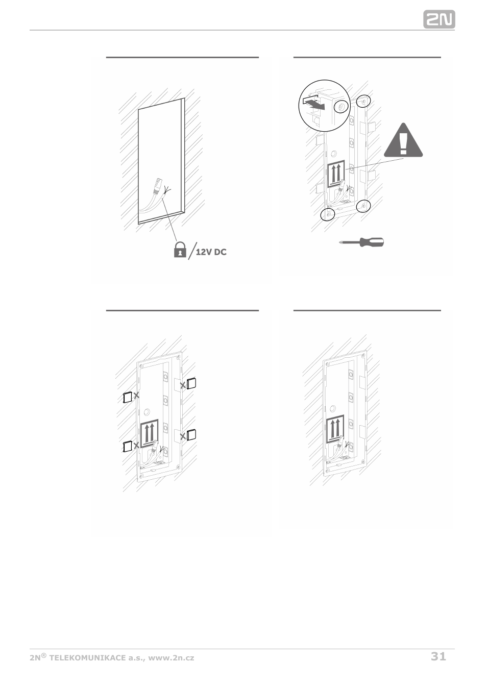 2N Helios IP Verso v1.1 User Manual | Page 31 / 112