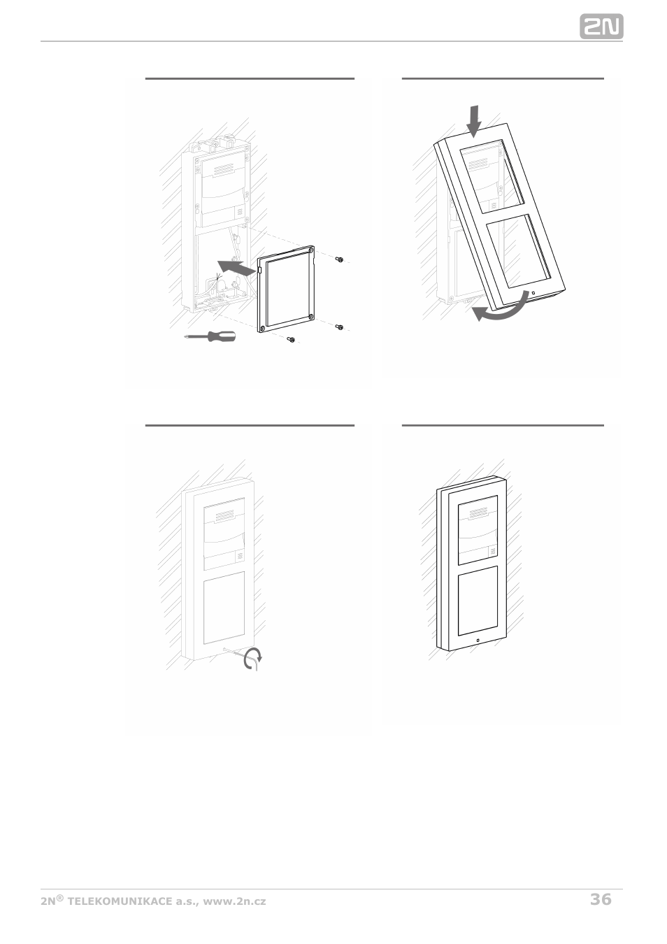 2N Helios IP Verso v1.1 User Manual | Page 36 / 112