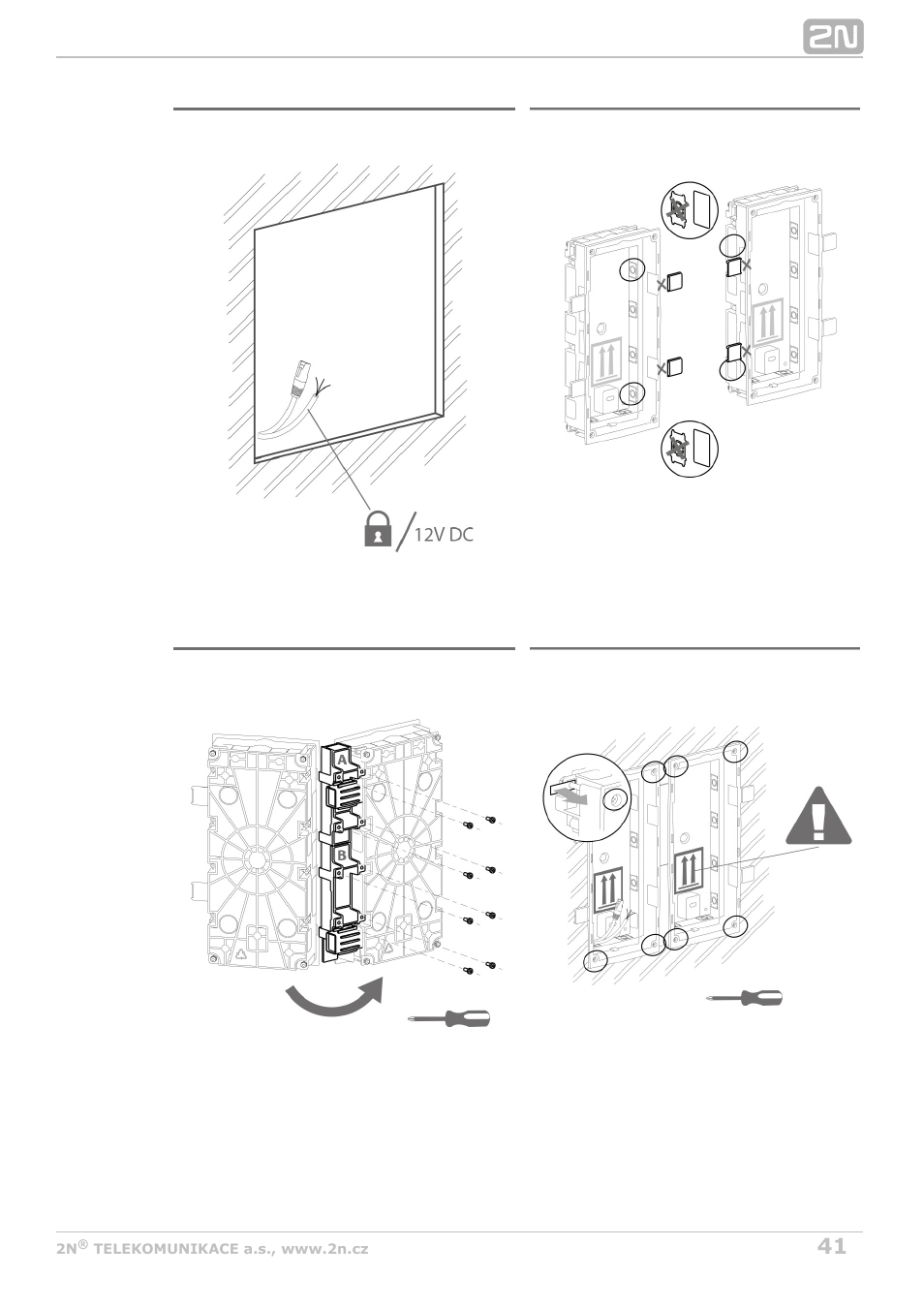 2N Helios IP Verso v1.1 User Manual | Page 41 / 112